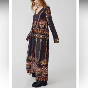 Free People Foley Dress - Moody Combo sz M